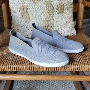 Tommy Bahama gray, mesh, slip on sneakers, size 10
